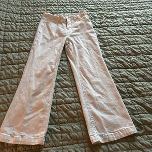 Women’s white flare leg jeans